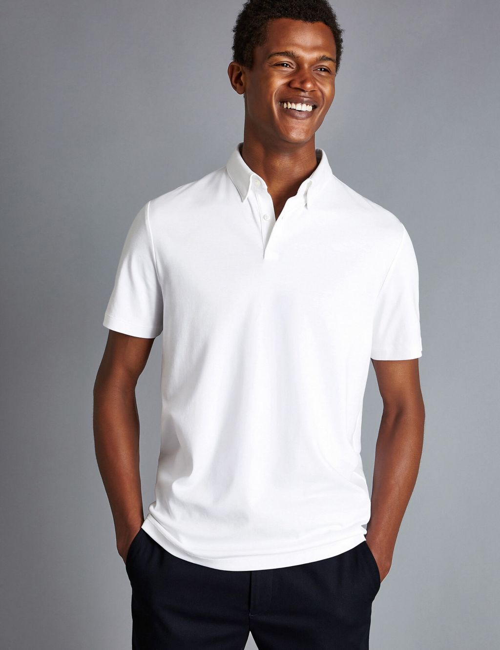 Pure Cotton Jersey Polo Shirt 3 of 6