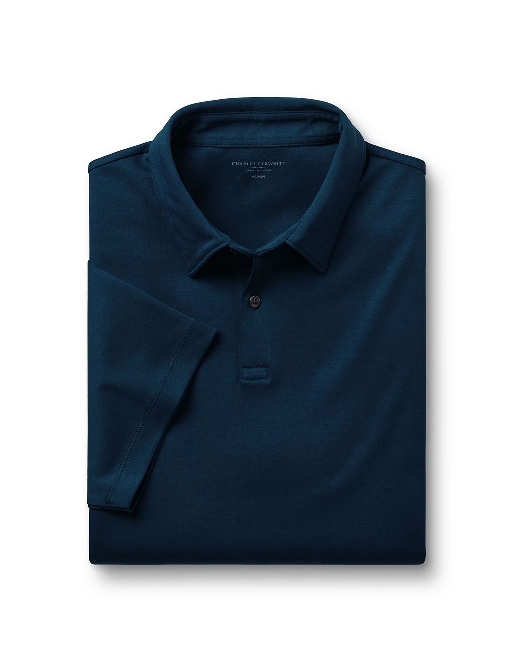 Pure Cotton Jersey Polo Shirt 1 of 6