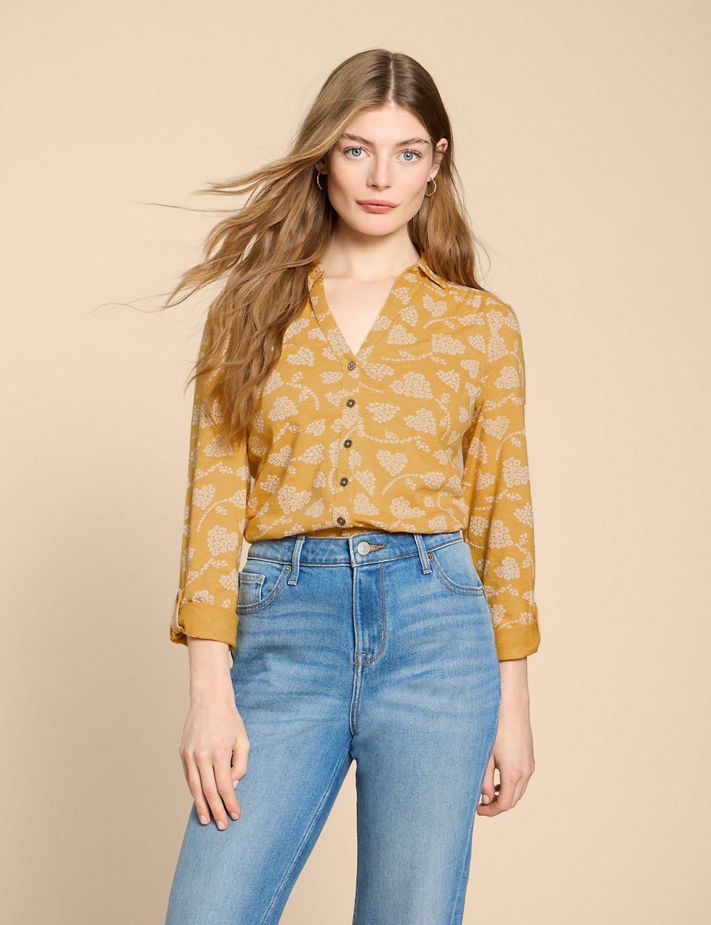 Pure Cotton Jersey Printed Shirt 3 of 6
