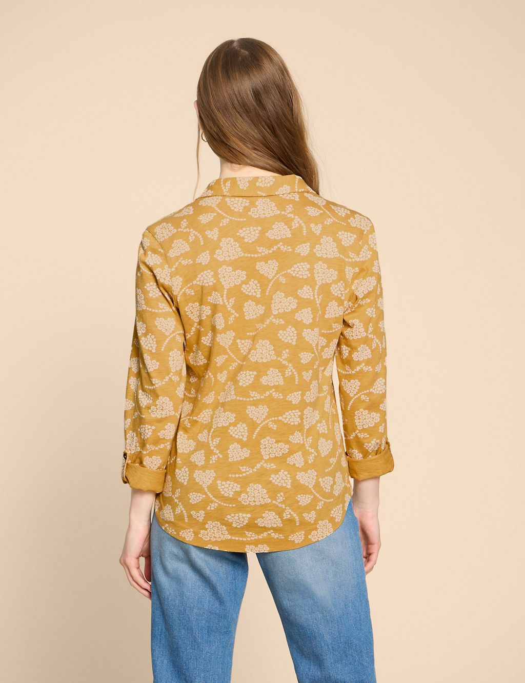 Pure Cotton Jersey Printed Shirt 2 of 6