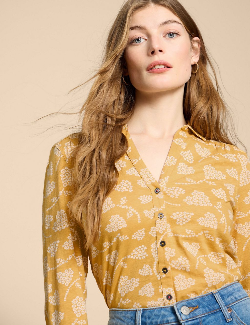 Pure Cotton Jersey Printed Shirt 4 of 6