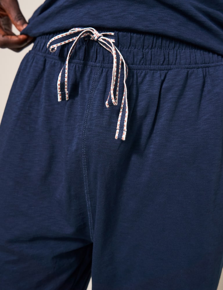 Pure Cotton Jersey Pyjama Bottoms White Stuff M S