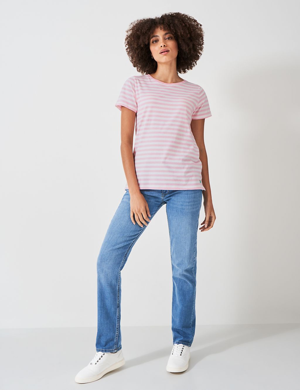 Pure Cotton Jersey Striped T-Shirt 2 of 5