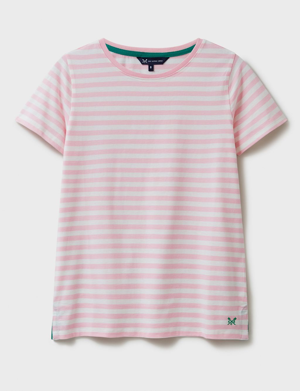 Pure Cotton Jersey Striped T-Shirt 1 of 5