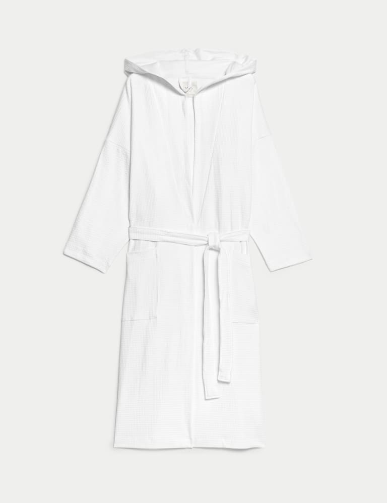 Marks and spencer white dressing gown hot sale