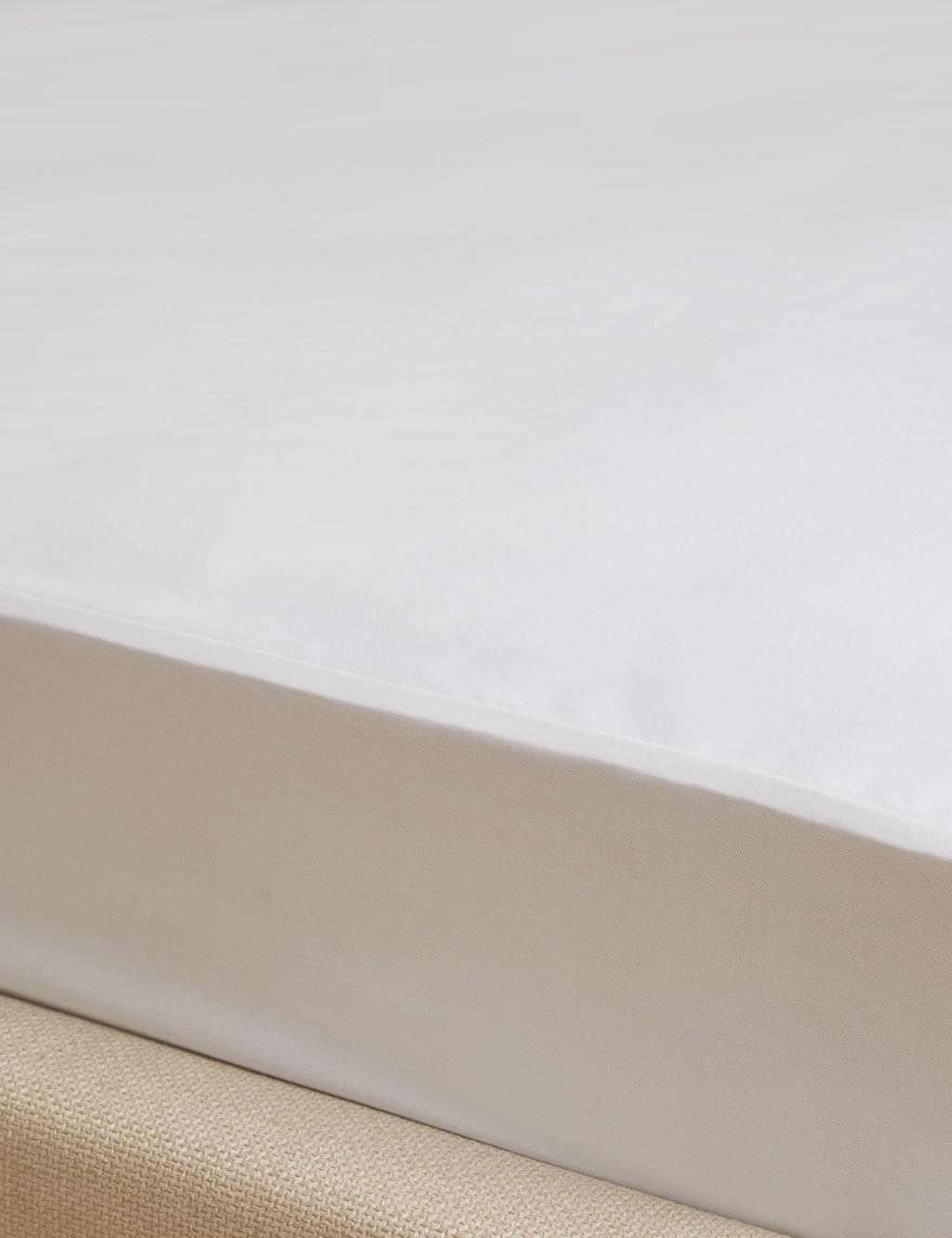 Pure Cotton Jersey Waterproof Extra Deep Mattress Protector 1 of 3