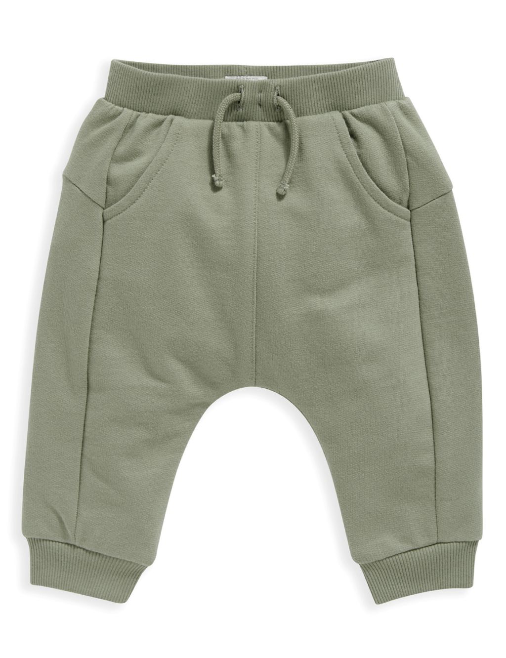 Pure Cotton Joggers (0-3 Yrs) 1 of 3