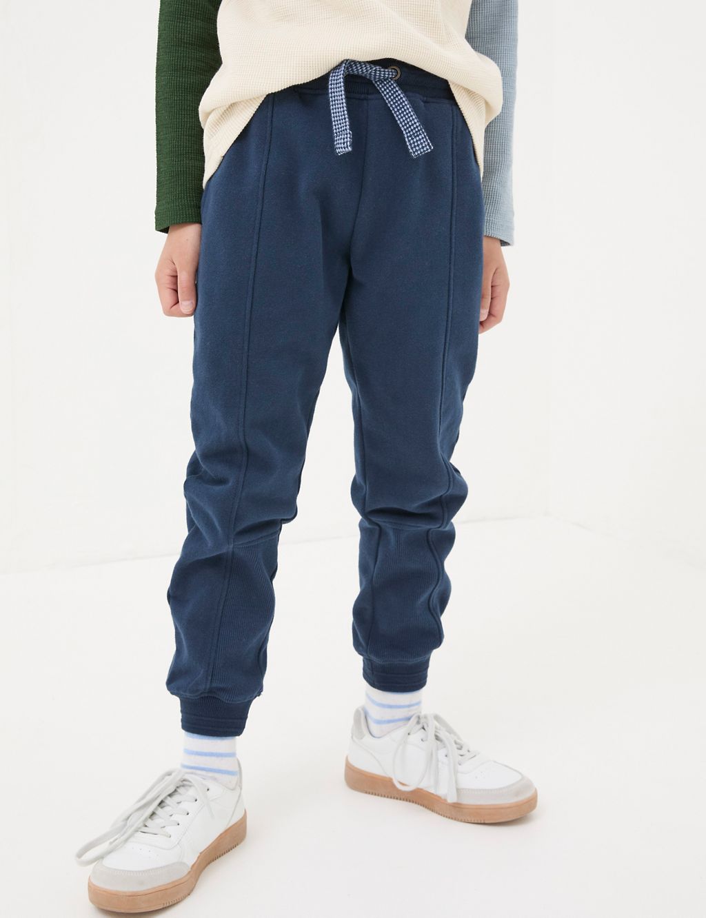 Pure Cotton Joggers (3-13 Yrs) 2 of 4