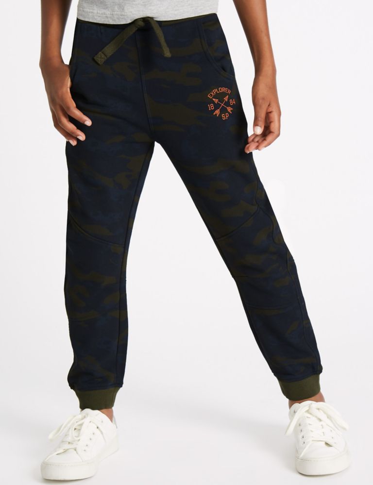 Pure Cotton Joggers (3-14 Years) 3 of 6