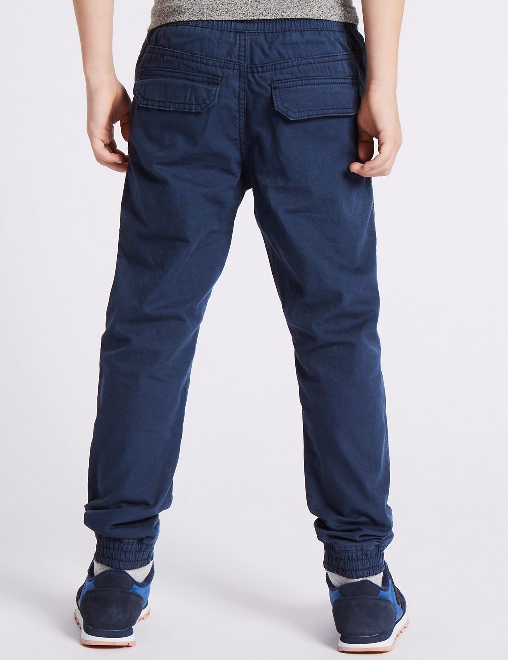 Pure Cotton Joggers (3-14 Years) 4 of 6