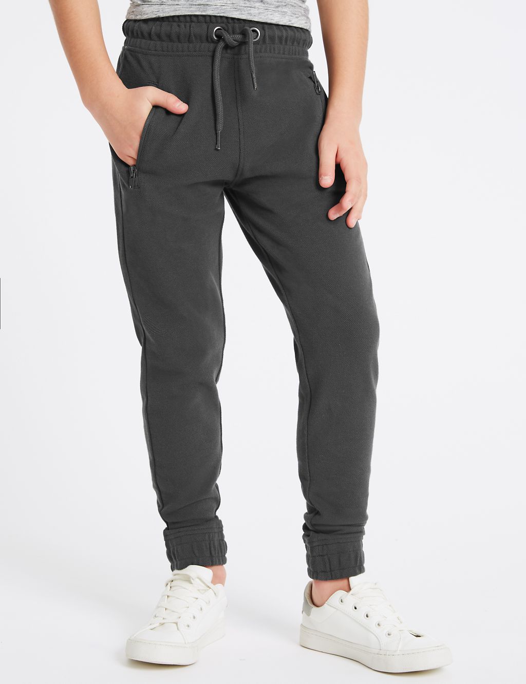 Pure Cotton Joggers (3-16 Years) 2 of 4