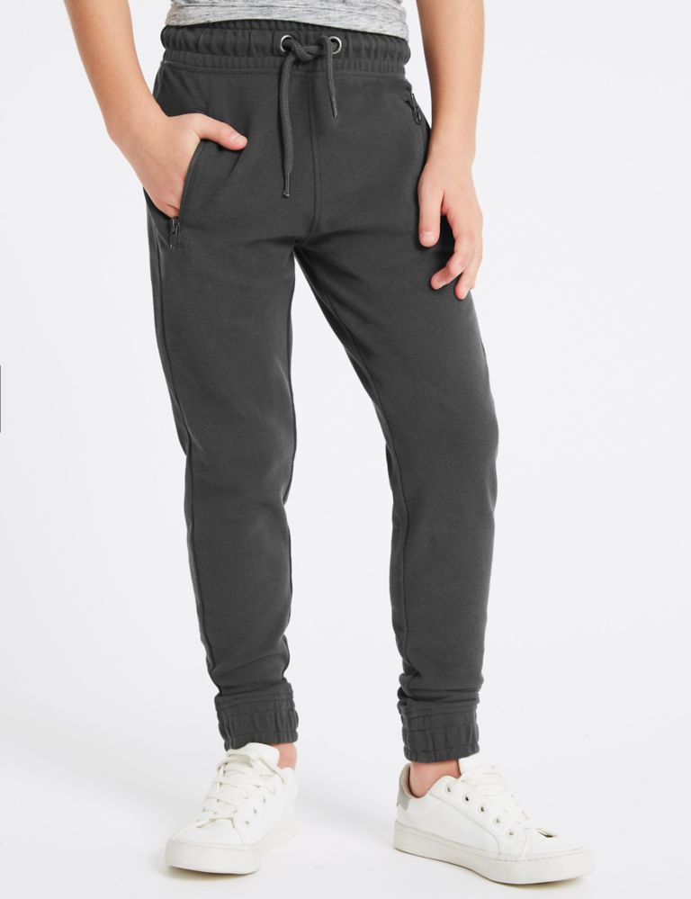 Pure Cotton Joggers (3-16 Years) 3 of 4