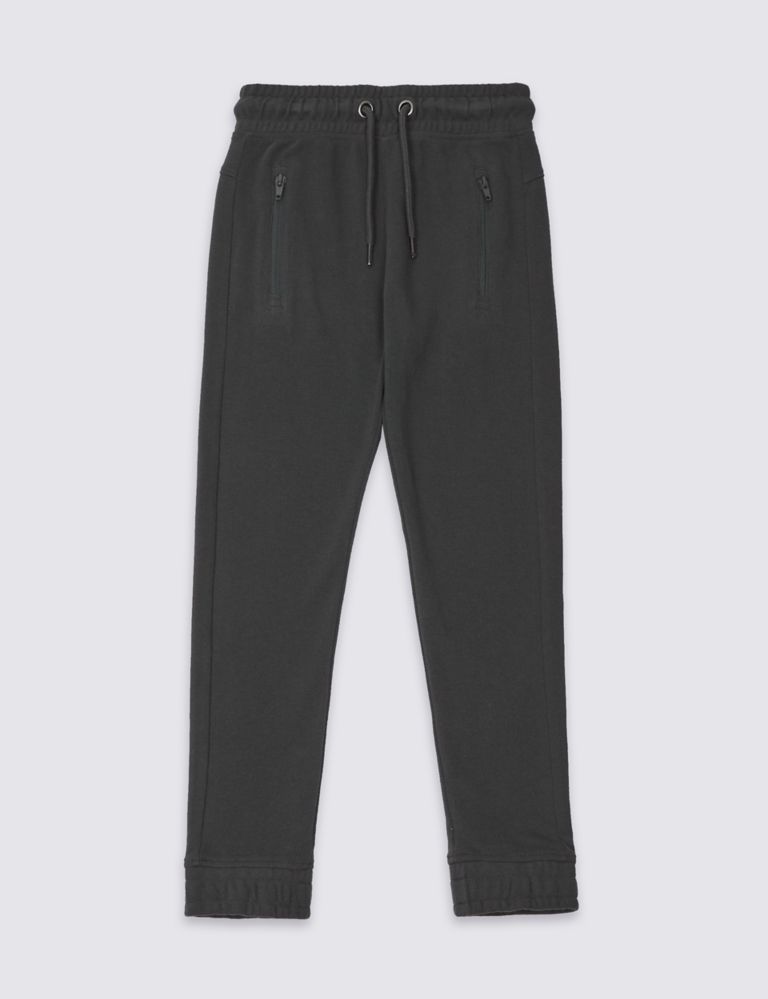 Pure Cotton Joggers (3-16 Years) 2 of 4