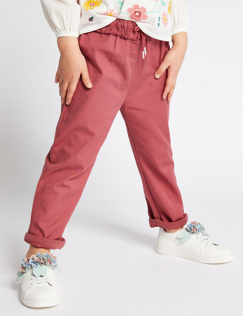 Pure Cotton Joggers (3 Months - 7 Years) 2 of 4