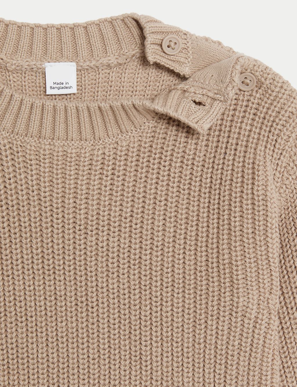 Pure Cotton Jumper (0-3 Yrs) | M&S Collection | M&S