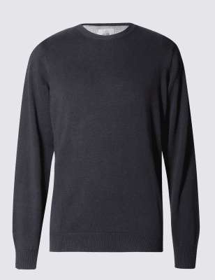 M&s mens deals jumpers cotton