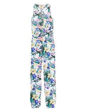 Pure Cotton Jumpsuit with StayNEW™ (5-14 Years) Image 2 of 3