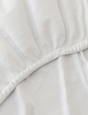 Pure Cotton Kind to Skin Deep Fitted Sheet | M&S Collection | M&S