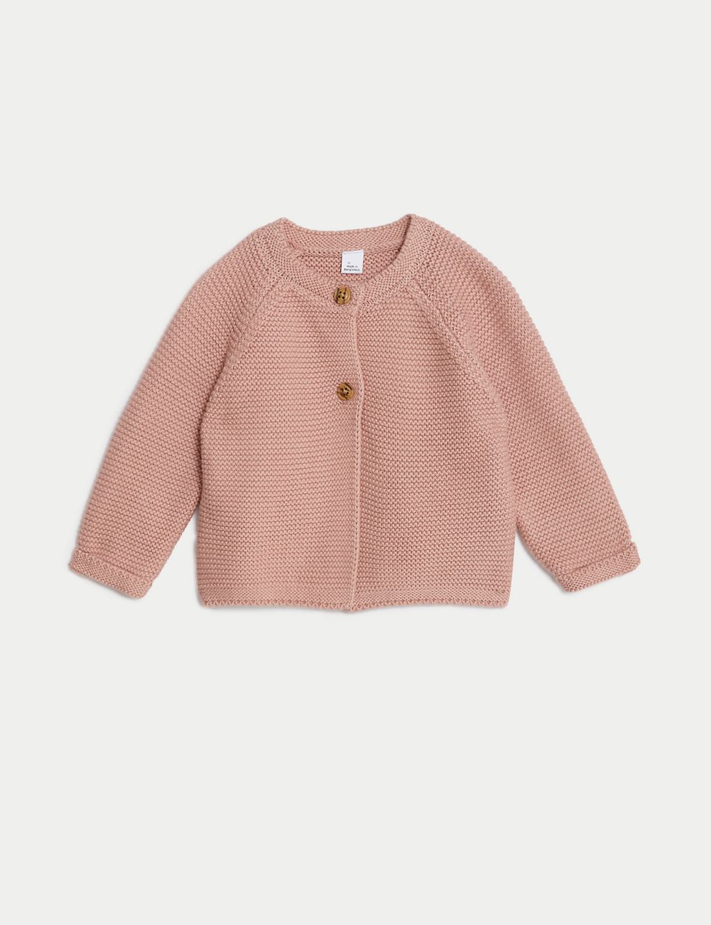 Pure Cotton Knitted Cardigan (0-1 Yrs) | M&S Collection | M&S
