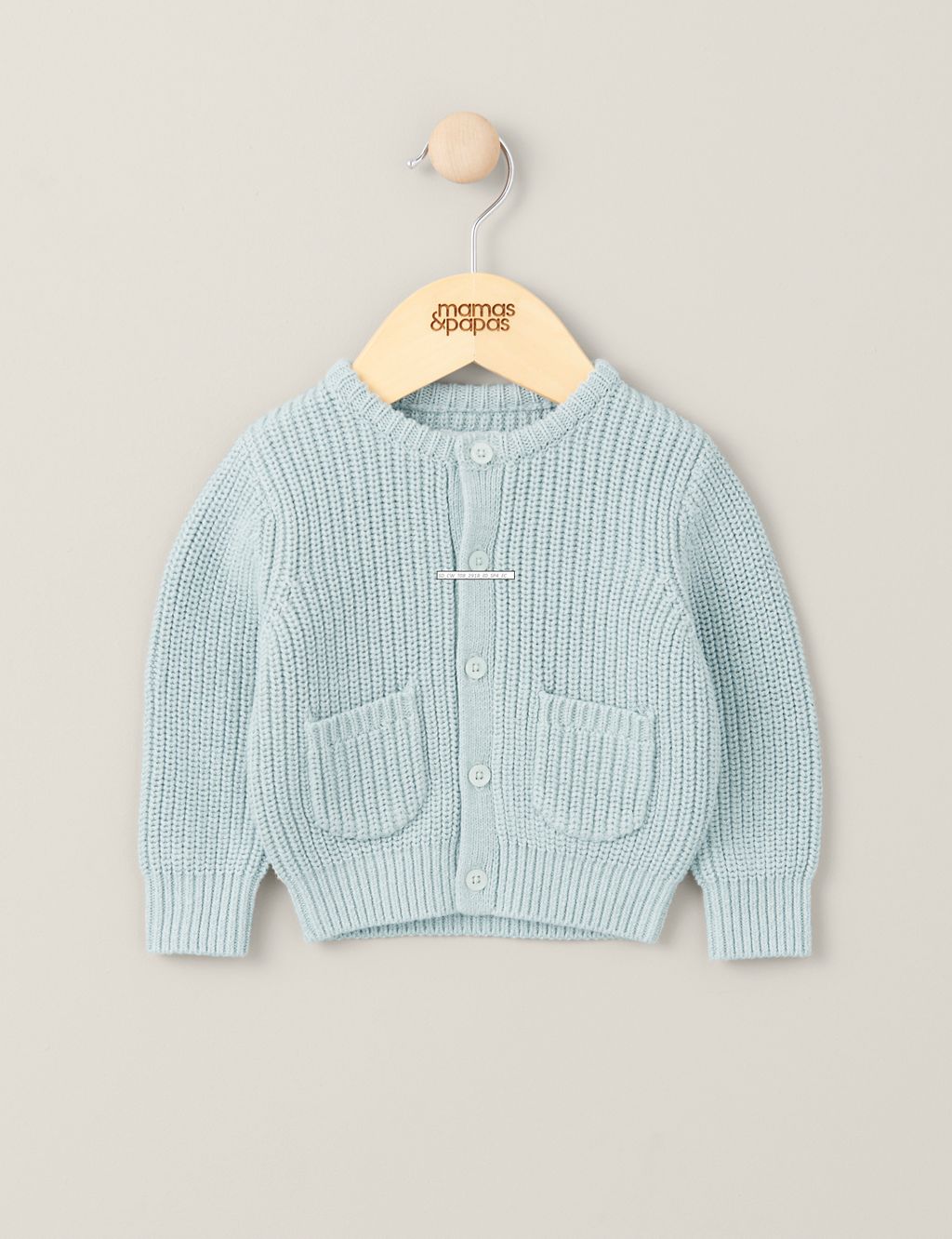 Pure Cotton Knitted Cardigan (7lbs-12 Months) 3 of 5