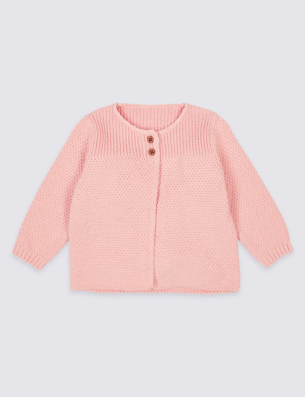 Pure Cotton Knitted Cardigan 3 of 3