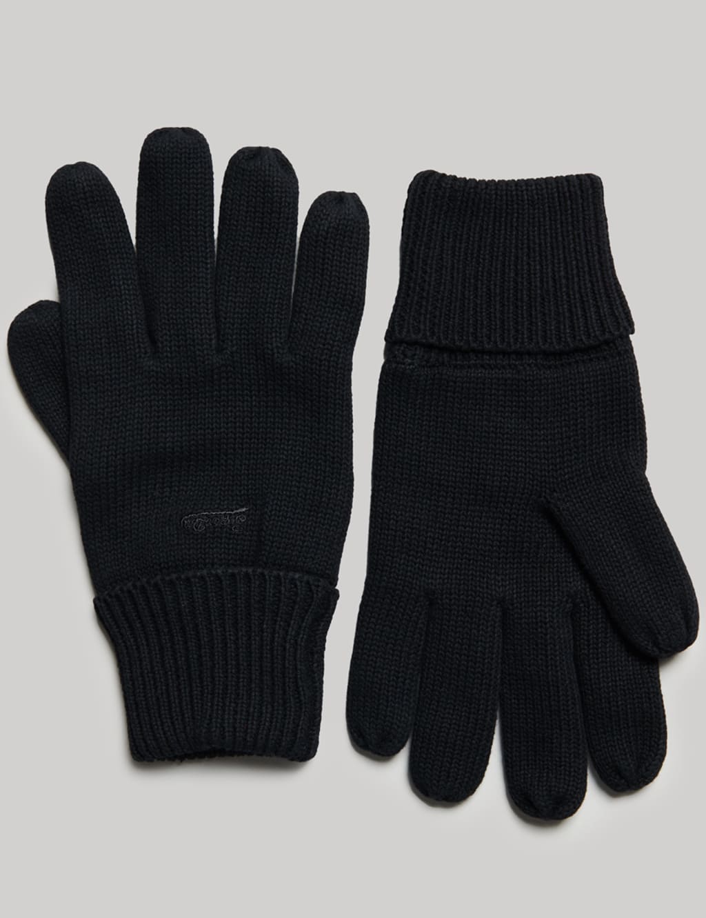 Pure Cotton Knitted Gloves Superdry M&S