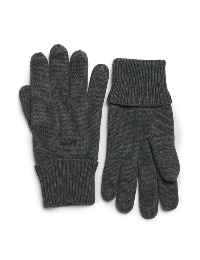Pure Cotton Knitted Gloves Superdry M&S