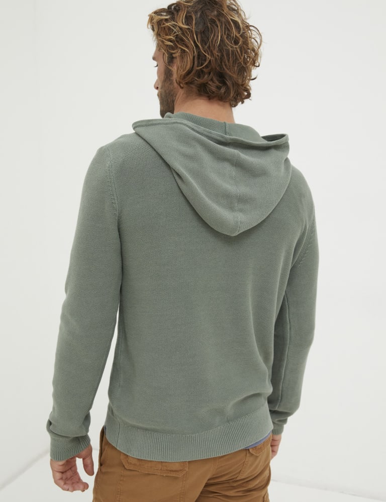 Pure Cotton Knitted Hoodie 3 of 5