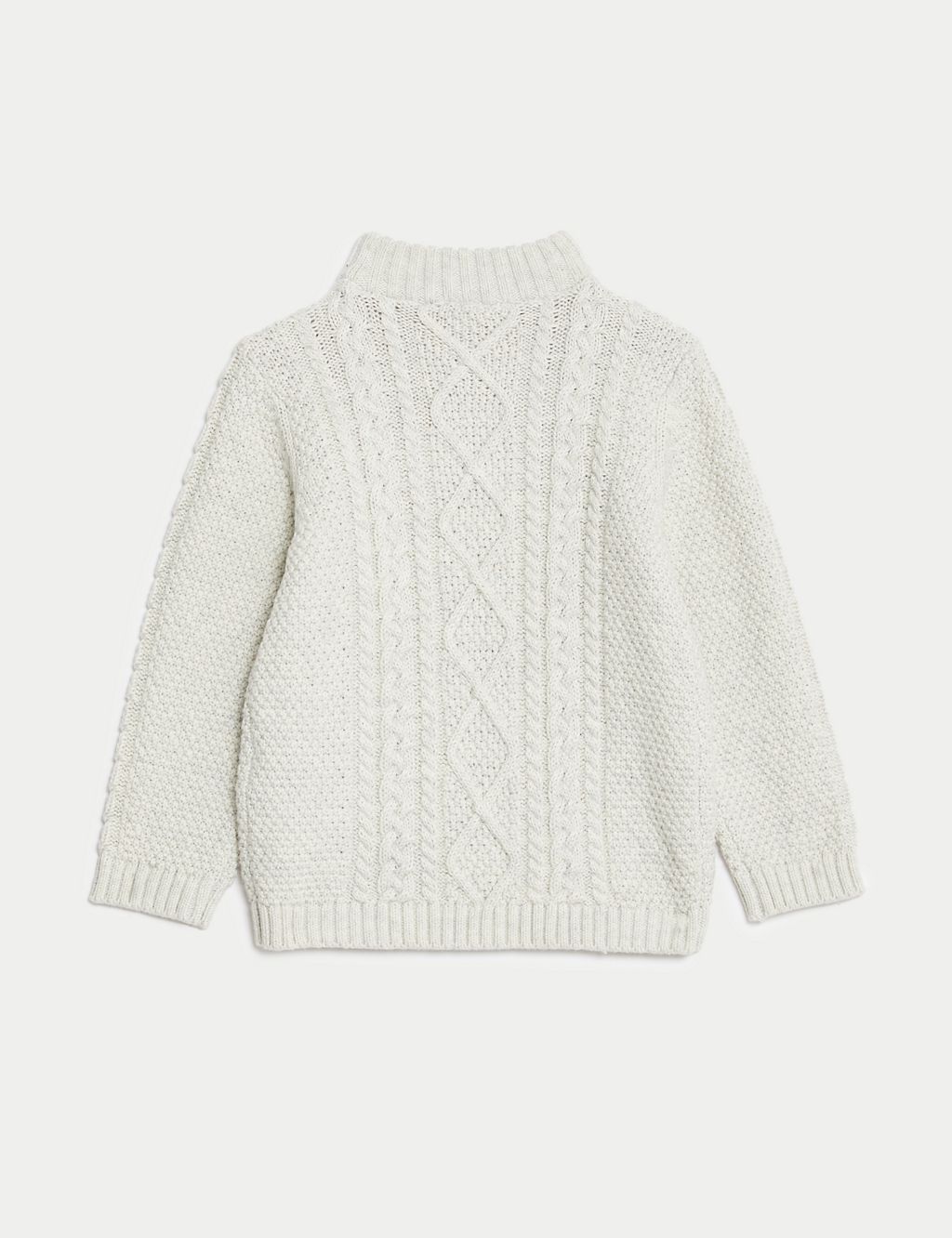 Pure Cotton Knitted Jumper (0-3 Yrs) | M&S Collection | M&S