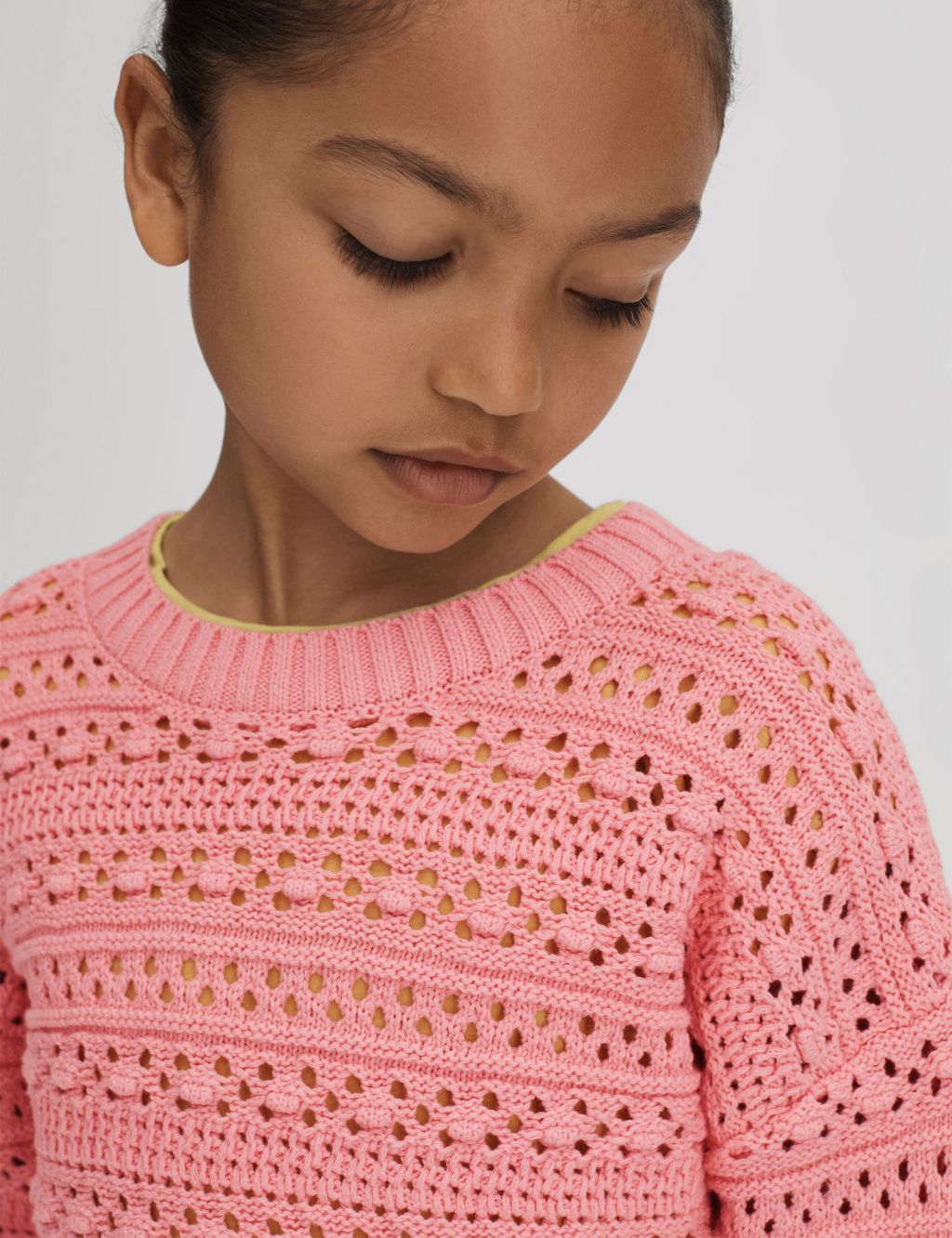 Pure Cotton Knitted Jumper (5-14 Yrs) 5 of 5