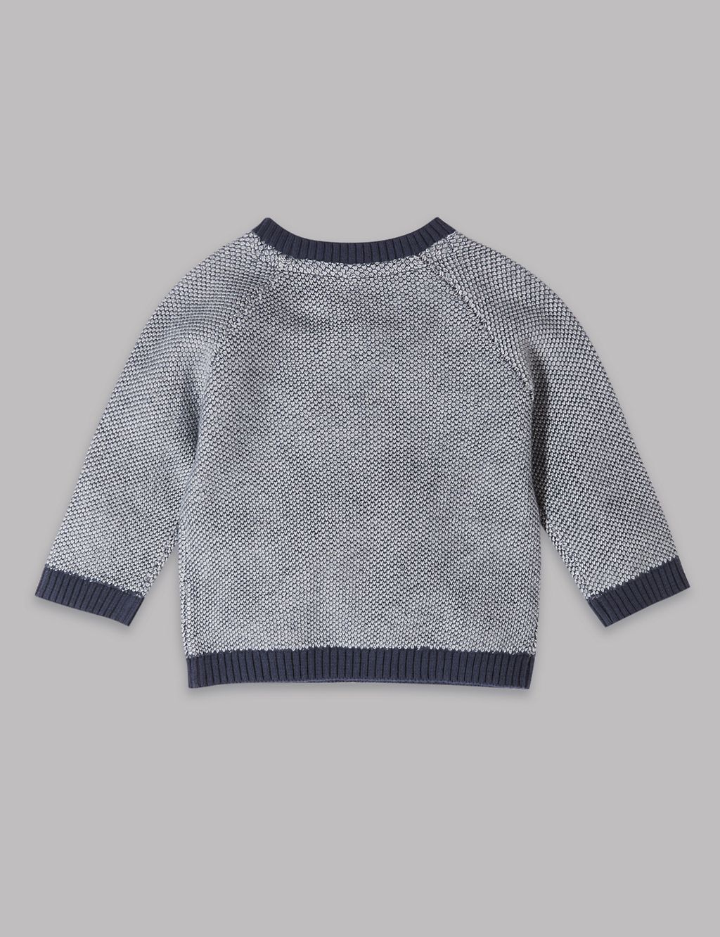 Pure Cotton Knitted Jumper 1 of 5