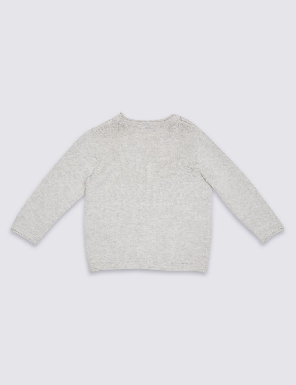 Pure Cotton Knitted Jumper 1 of 3