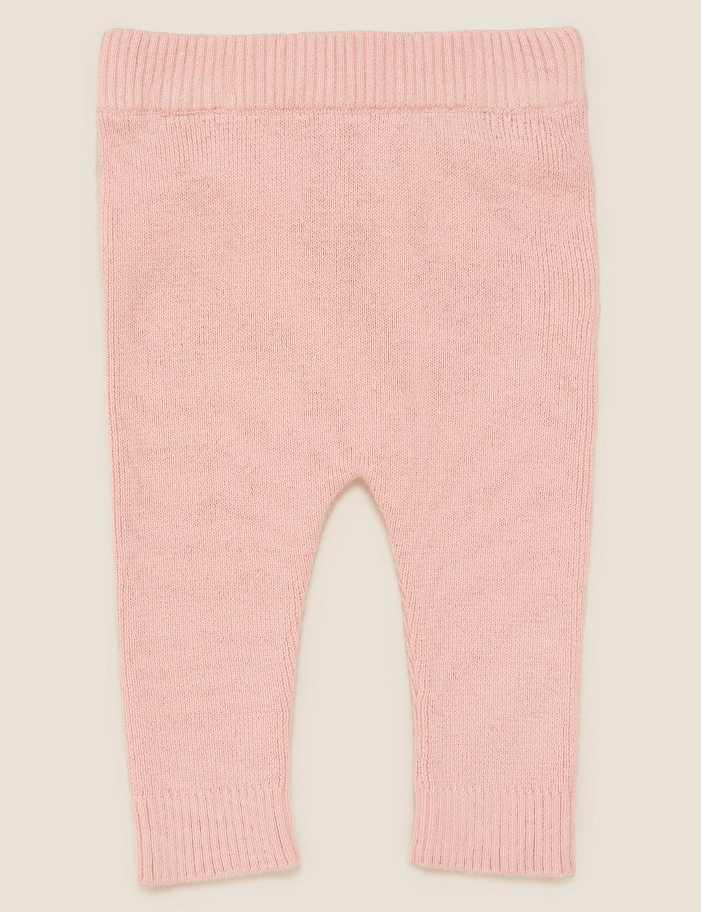 Pure Cotton Knitted Leggings 3 of 3