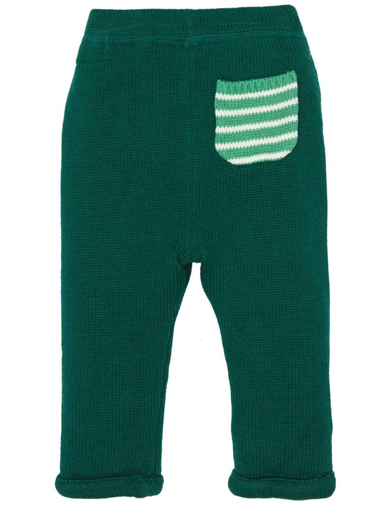 Pure Cotton Knitted Trousers 5 of 5