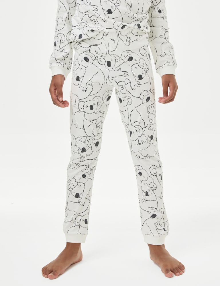 Pure Cotton Koala Pyjamas (7-14 Yrs) 4 of 6