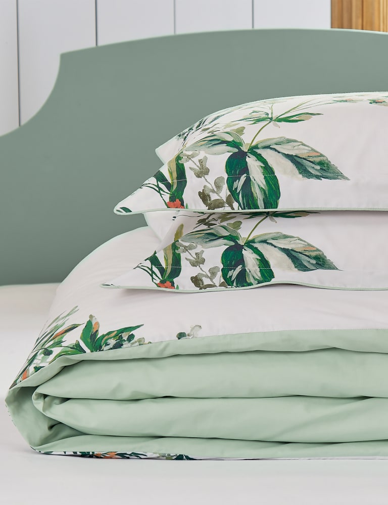 Joules Pink & Green Floral Bedding