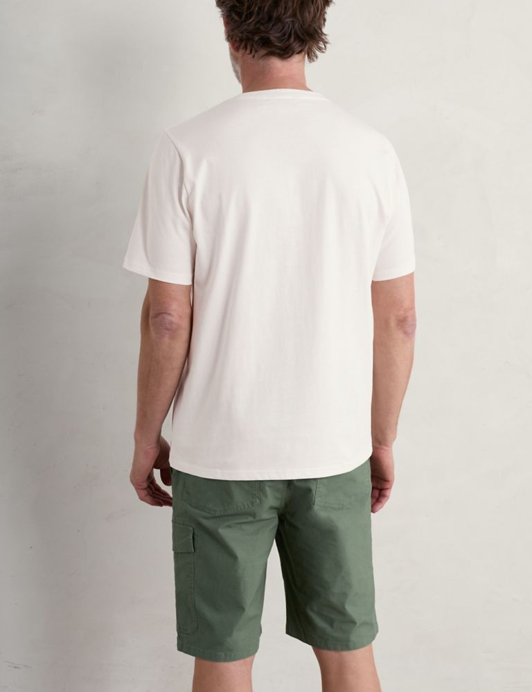 Pure Cotton Landscape Graphic T-Shirt 3 of 3