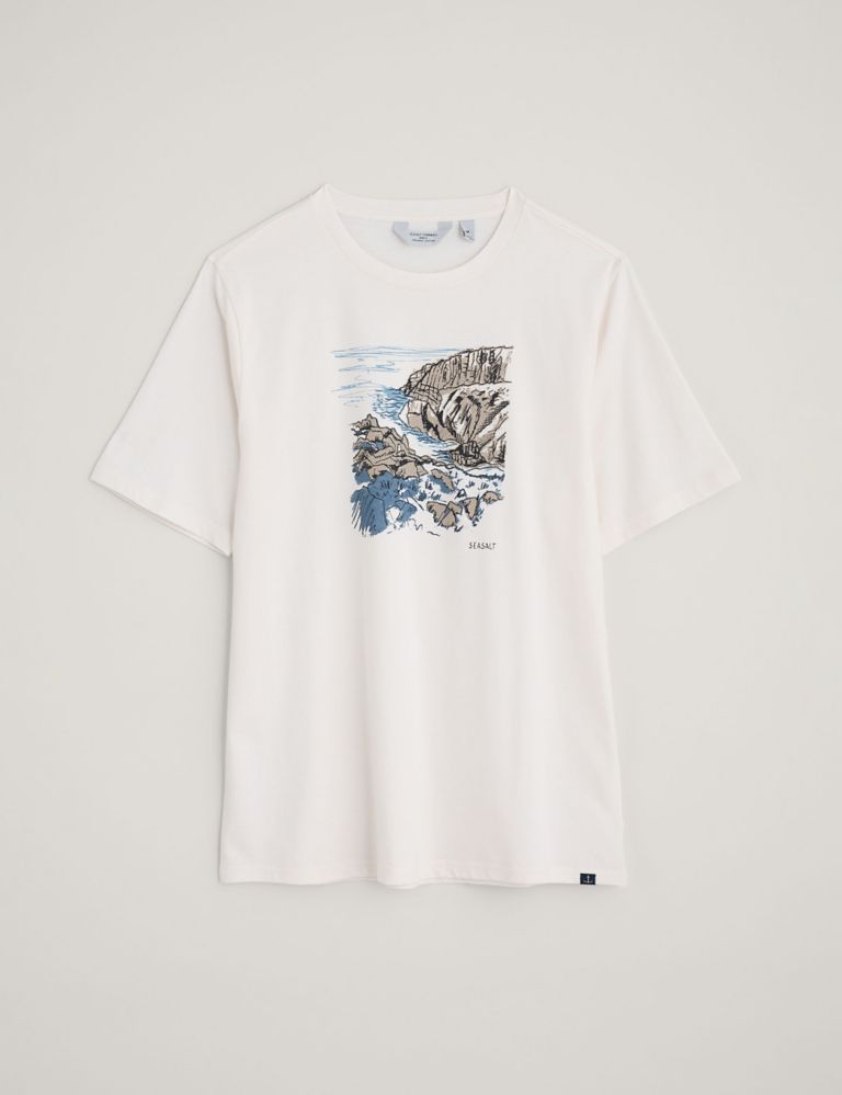 Pure Cotton Landscape Graphic T-Shirt 2 of 3