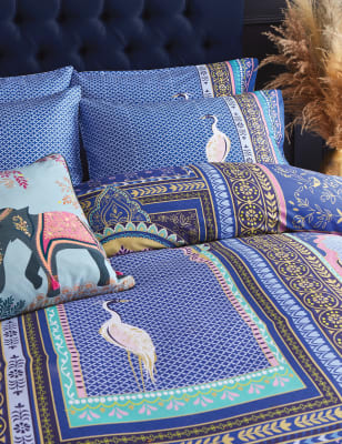 Pure Cotton Lattice Windows Bedding Set Image 2 of 3