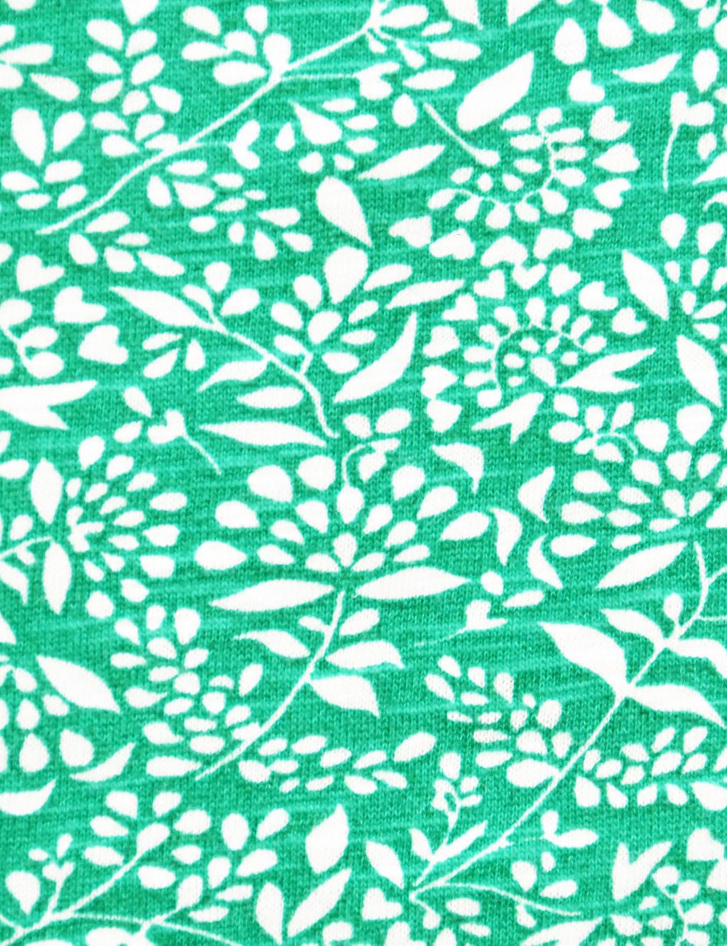 Pure Cotton Leaf Print Tunic 9 of 11
