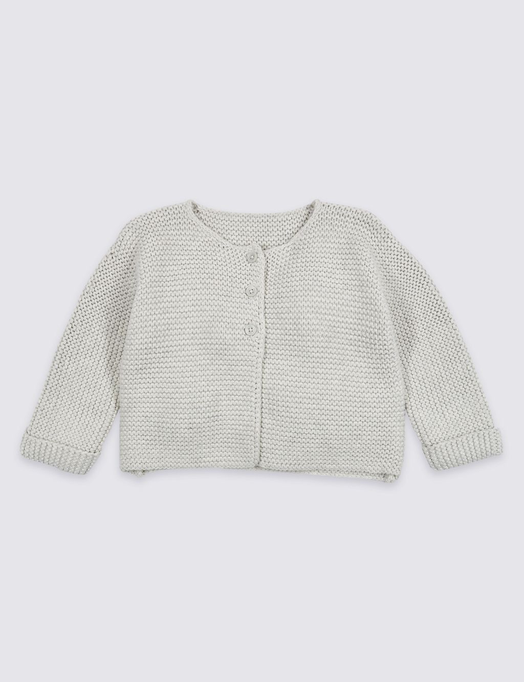 Pure Cotton Lightweight Knitted Cardigan 3 of 5