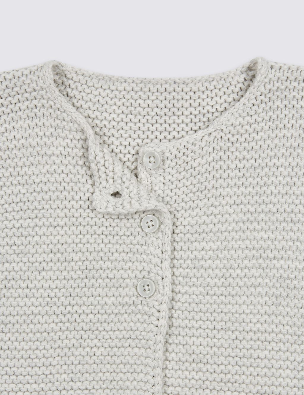 Pure Cotton Lightweight Knitted Cardigan 2 of 5