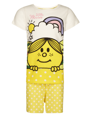 Pure Cotton Little Miss Sunshine Short Pyjamas M S