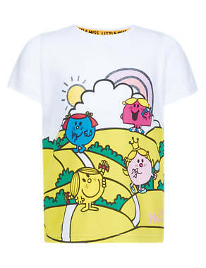 Pure Cotton Little Miss Sunshine™ T-Shirt with Finger Puppets Image 2 of 6