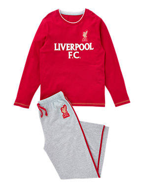 Pure Cotton Liverpool Football Club Pyjamas (3-16 Years) Image 2 of 3