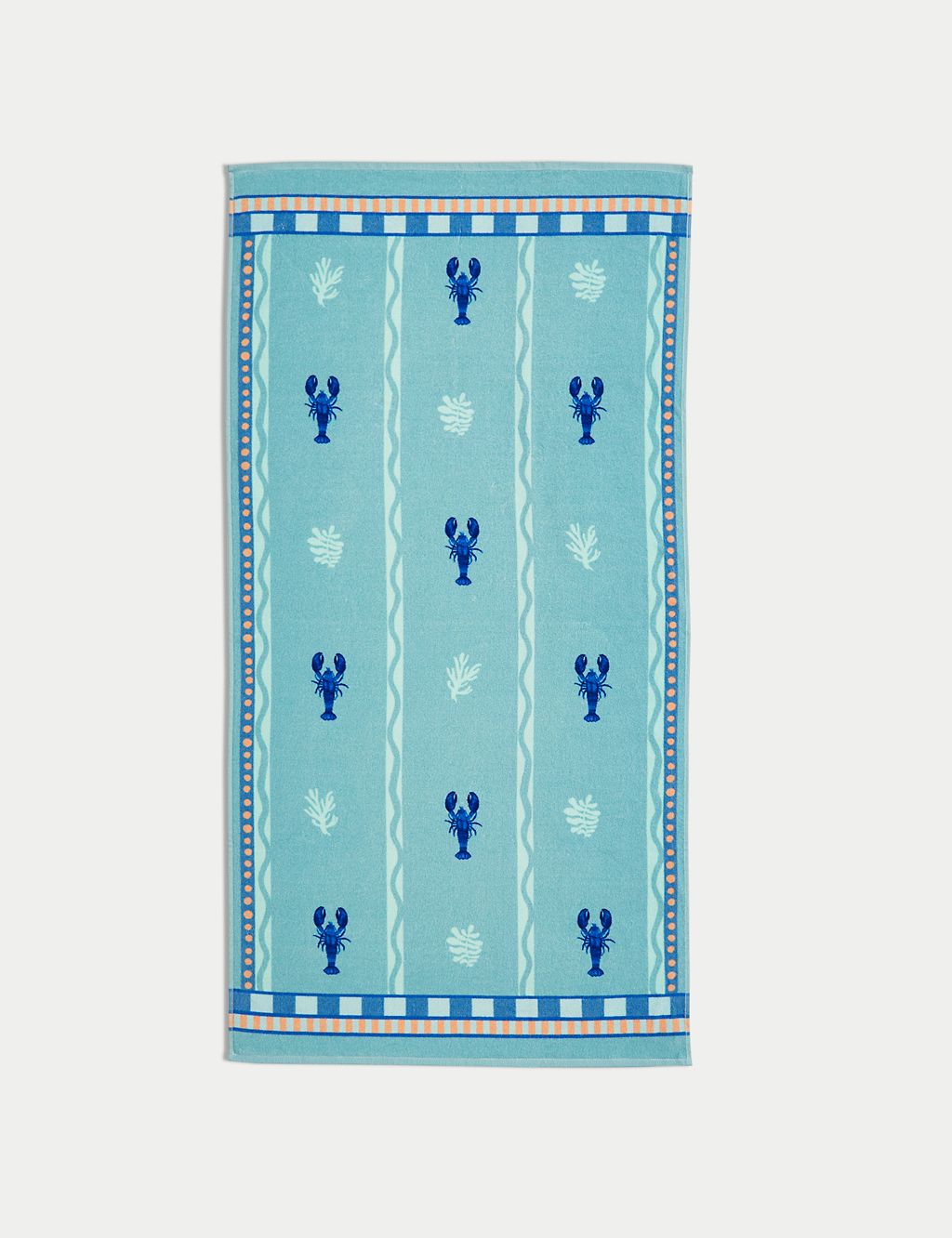 Pure Cotton Lobster Beach Towel 3 of 3