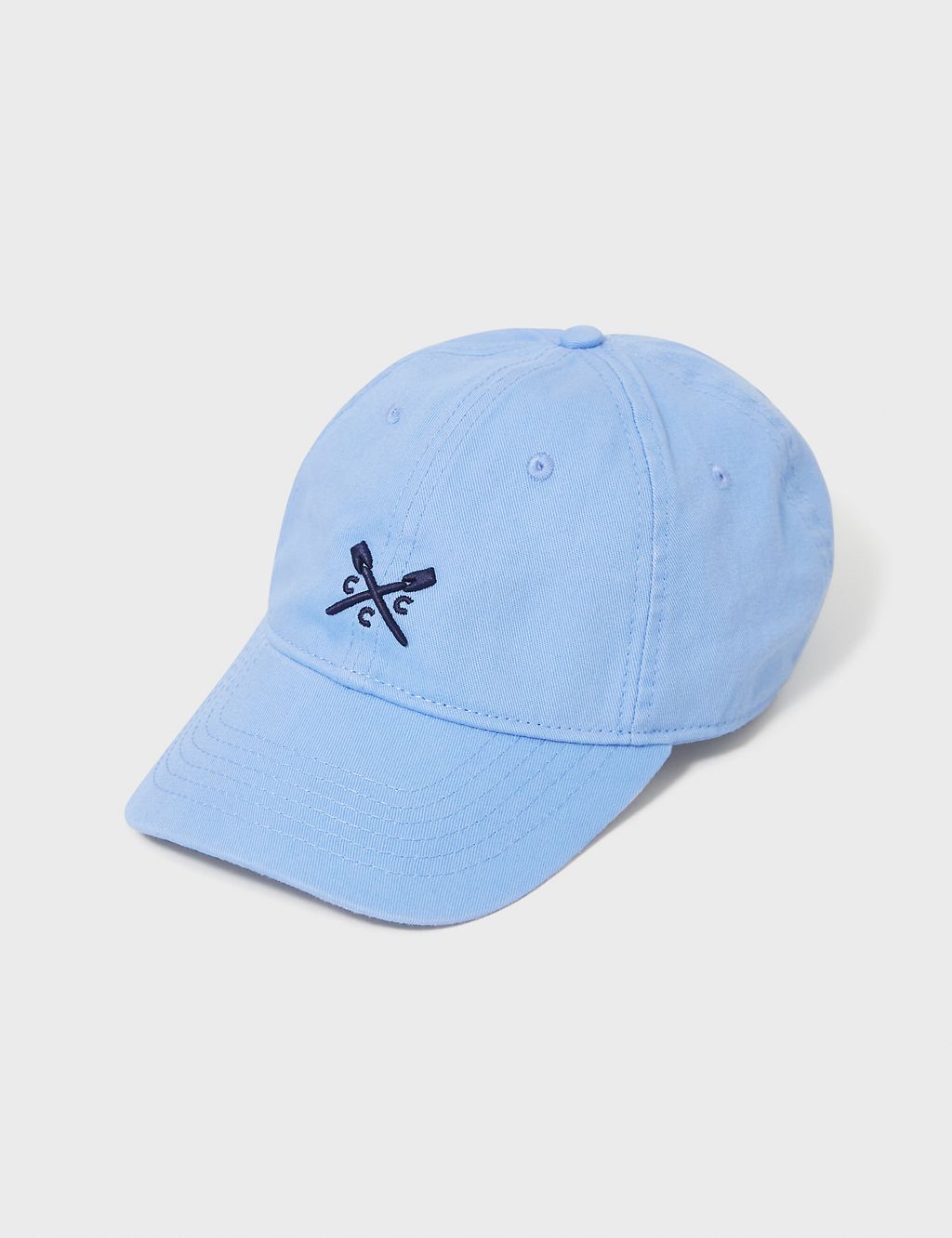 Pure Cotton Logo Embroidered Baseball Cap 1 of 3