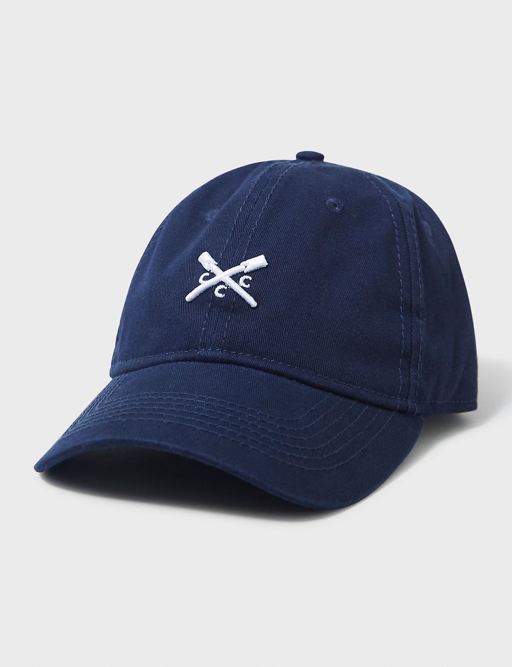 Pure Cotton Logo Embroidered Baseball Cap 1 of 4