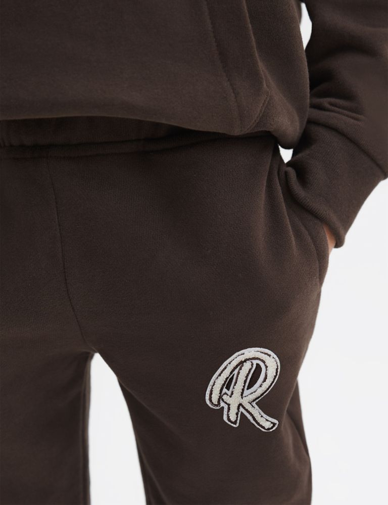 Pure Cotton Logo Joggers (3-14 Yrs) 4 of 5