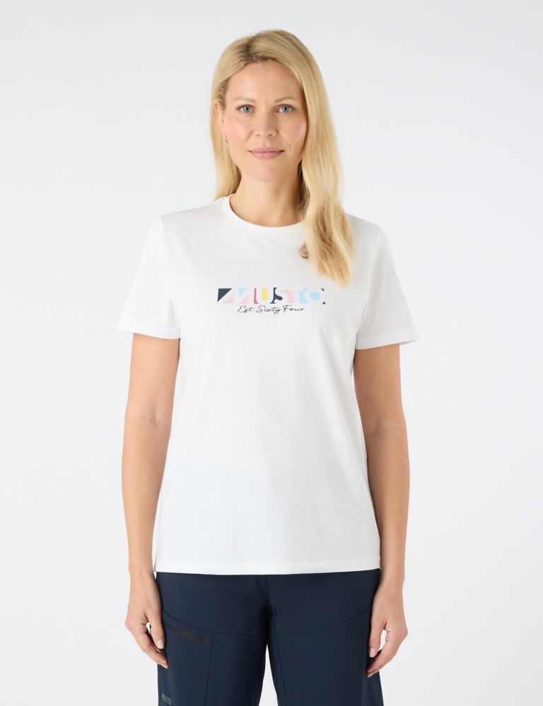 Pure Cotton Logo T-Shirt 1 of 4